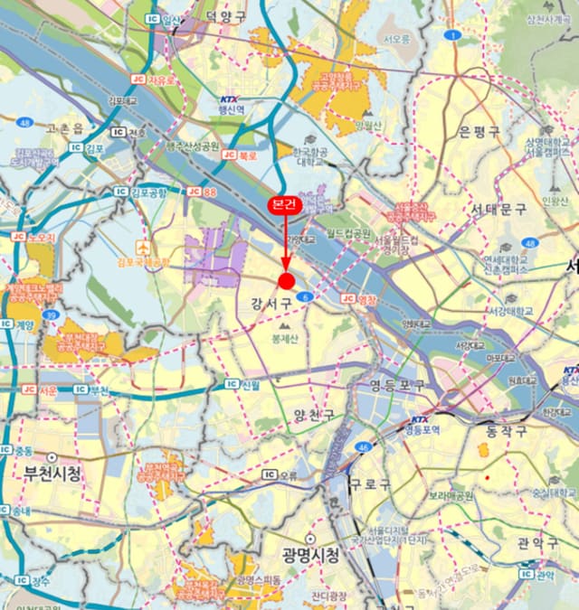 서울특별시 강서구 등촌동 641-10 퀸즈오피스텔 제7층 제703호