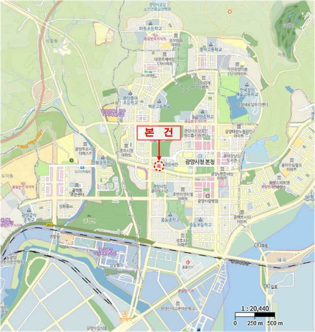 전남광주통합특별시 광양시 중동 1361-20 송림빌라 제2층 제202호