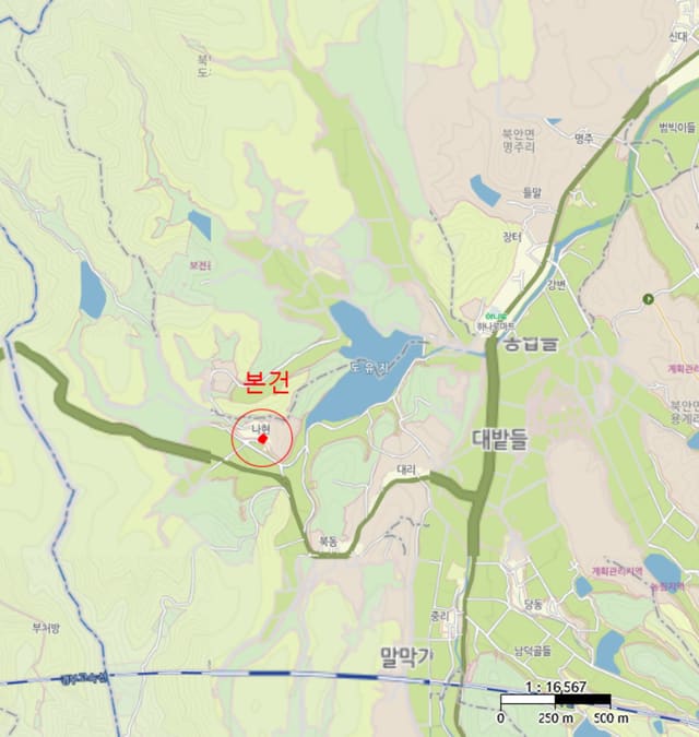 경상북도 영천시 북안면 북리 400 (토지,건물)
