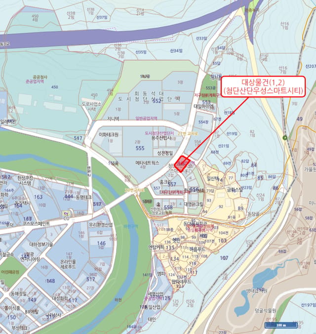 부산광역시 금정구 회동동 556 첨단산단우성스마트시티 제7층 제703호