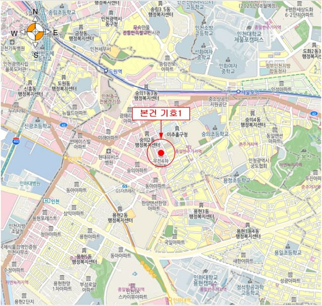 인천광역시 미추홀구 숭의동 185-5 아이엔뷰 제6층 제602호