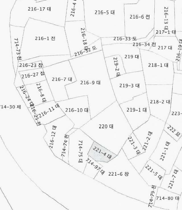 강원특별자치도 삼척시 미로면 하거노리 221-4 토지 및 건물