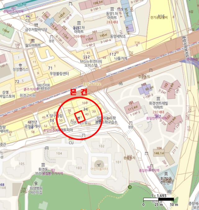 서울특별시 동대문구 휘경동 34-41 다온쉐르빌 제5층 제501호