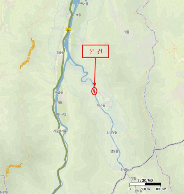 경상북도 경주시 산내면 대현리 483