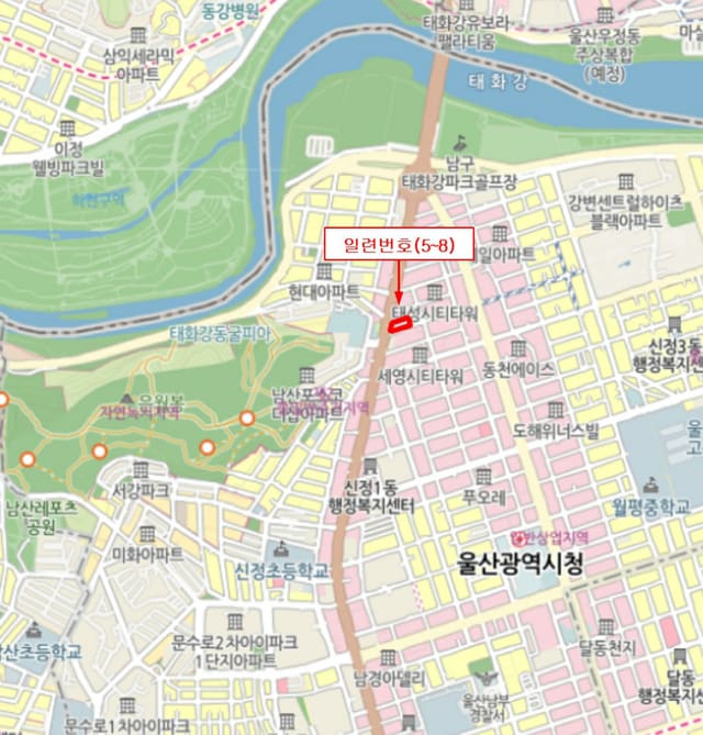 울산광역시 남구 신정동 526-10 미소드리움아파트 제20층 제2003호
