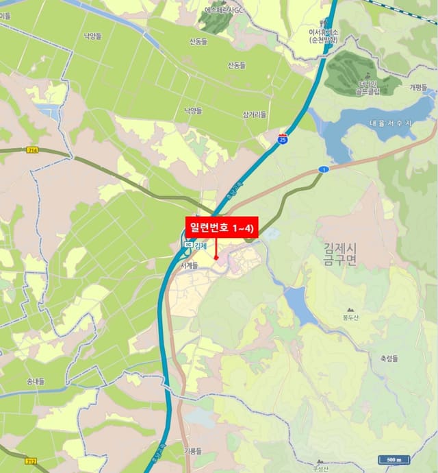 전북특별자치도 김제시 금구면 금구리 378-2 (토지,건물) , 378-13 ,378-14 (토지)