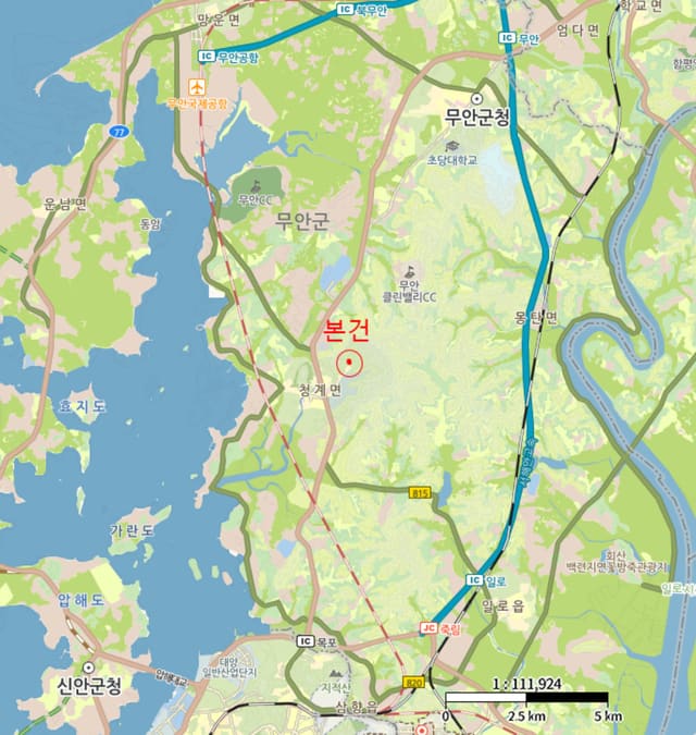 전남광주통합특별시 무안군 청계면 도림리 197-2