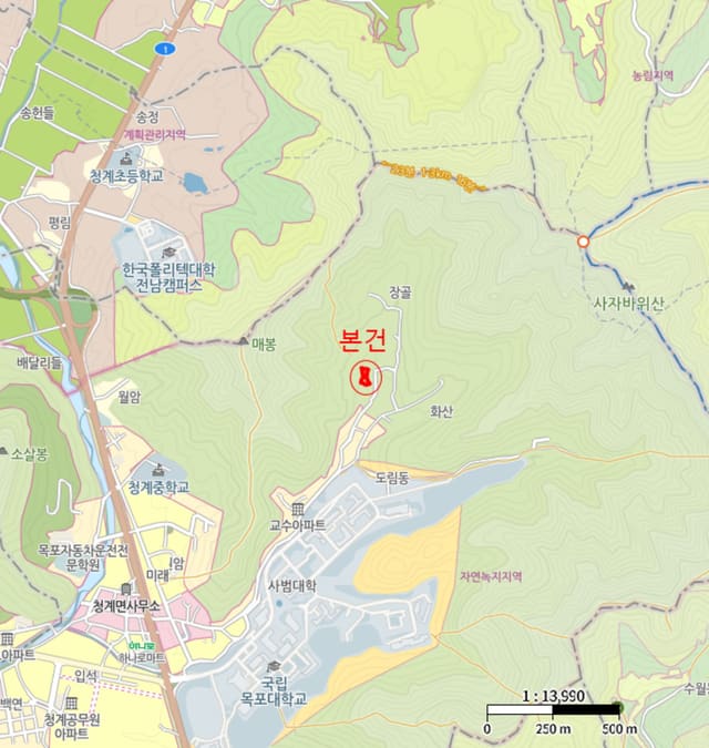 전남광주통합특별시 무안군 청계면 도림리 197-2