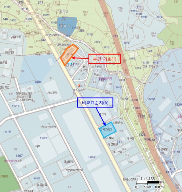 경상북도 경주시 외동읍 구어리 1411-7