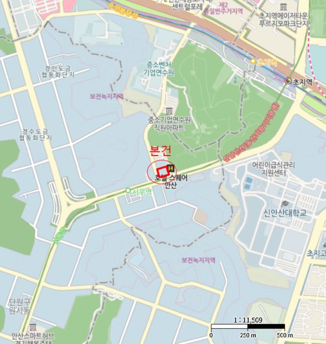 경기도 안산시 단원구 원시동 774-2 태인드림시티오피스텔 제2층 제202호