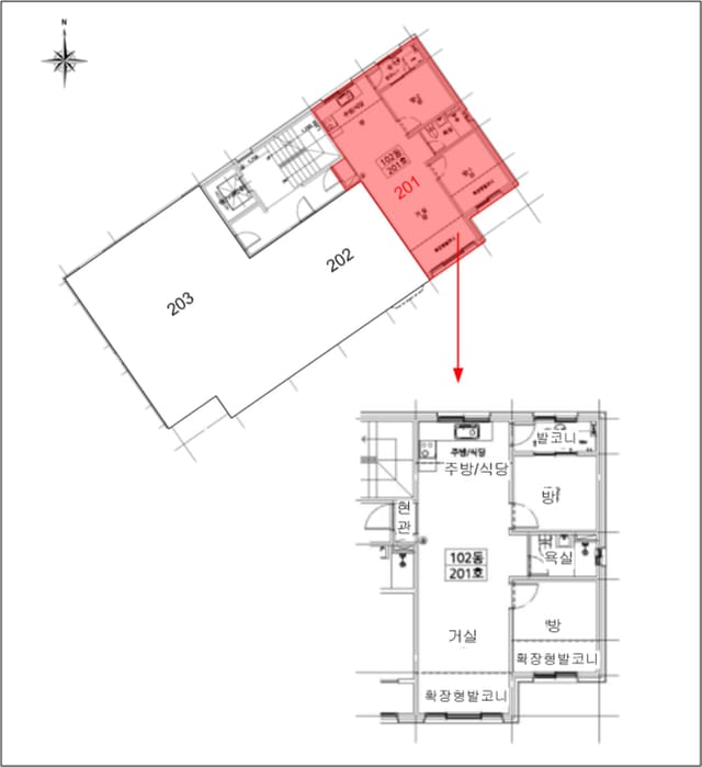 경기도 용인시 기흥구 하갈동 296-48 신갈리움 102동 제2층 제201호