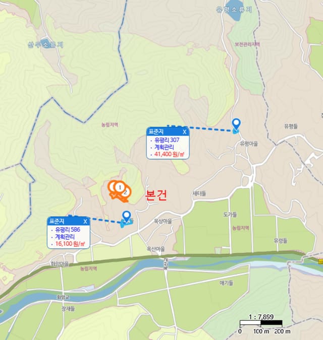 경상남도 함양군 유림면 유평리 598-1,598-2,597,598